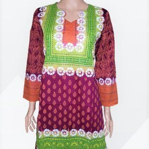 Block printed Cotton readymade Dress Set